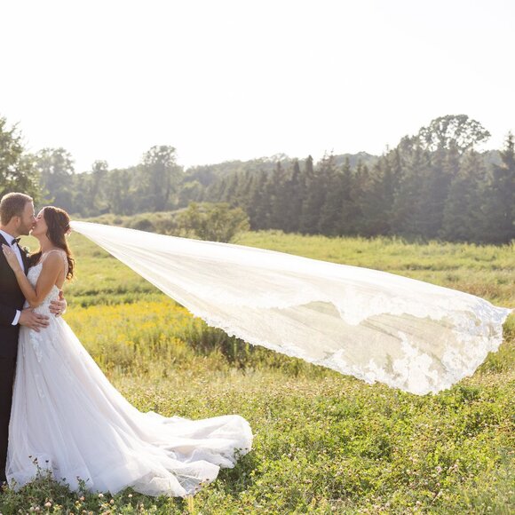 Stella York, Hazel Wedding Dress 6886, Size 6 - altered to 4, Color IV/MC-PL - Picture 13 of 15